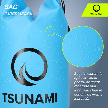 Geantă Impermeabilă TSUNAMI 5 litri
