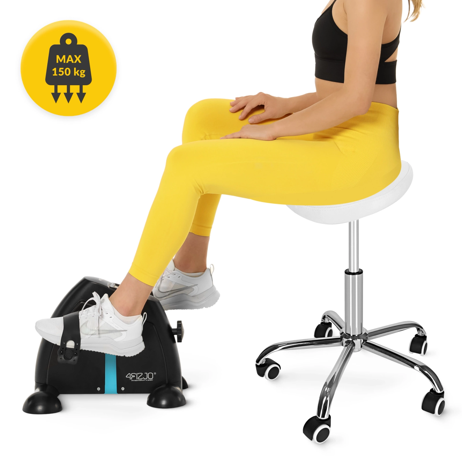 ERGO masaj - scaun pivotant tip șa