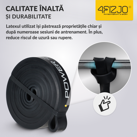 Set de 3 elastice de rezistență POWER BAND