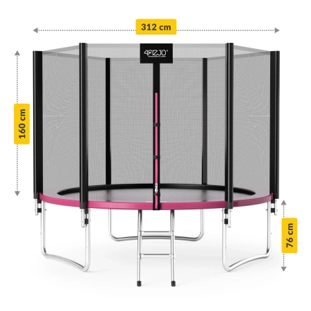 Trampolina ogrodowa dla dzieci CLASSIC 312 cm 10 FT