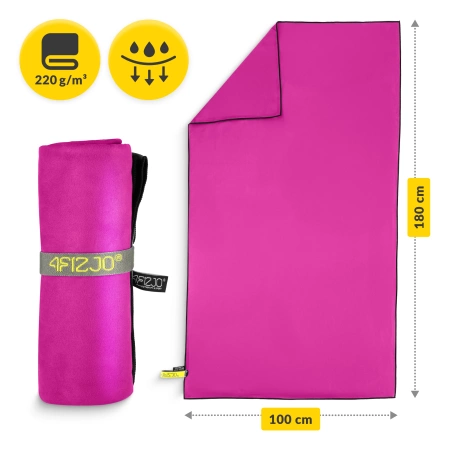 Prosop microfibră cu uscare rapidă 180 x 100 cm