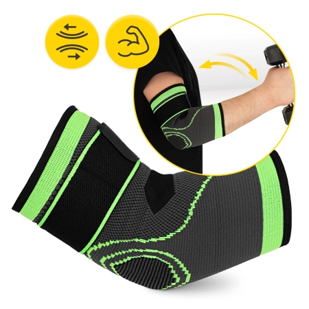Bandaj elastic pentru cot FLEX – mărime L