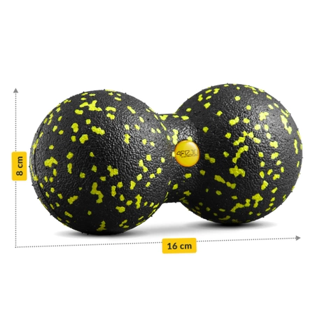 Minge dublă de masaj EPP 8 cm