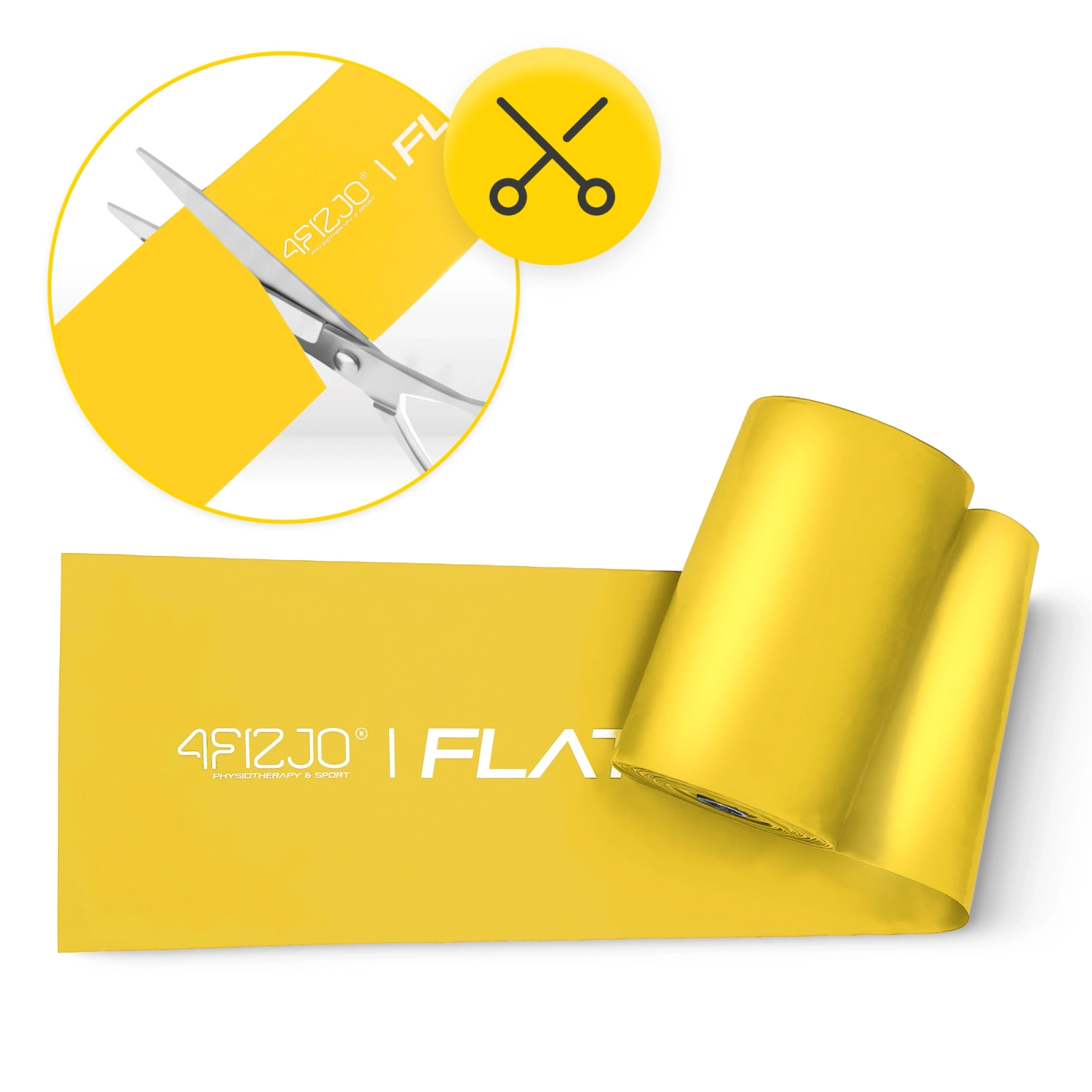 Bandă de reabilitare FLAT BAND 1-2 kg 30 m