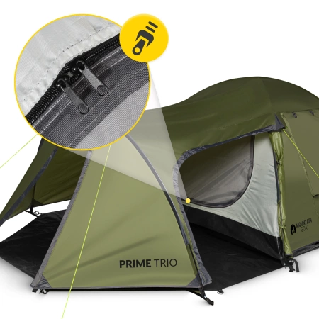 Cort turistic PRIME TRIO MOUNTAIN GOAT verde