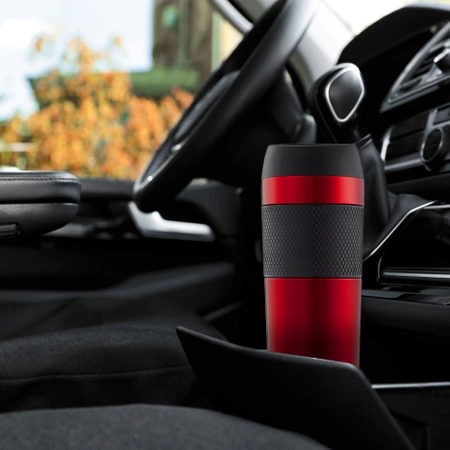 Cana termică Mountain Goat TRAVEL 450 ml roșie