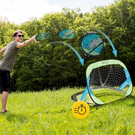 Set 2 porți de fotbal automontabile