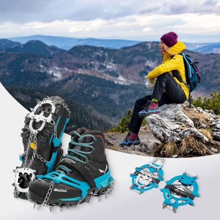 Crampoane antiderapante pentru bocanci PREMIUM (37-40) M