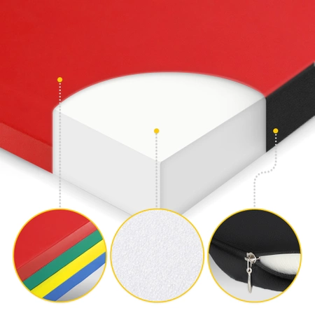 Saltea de gimnastică pliabilă XL