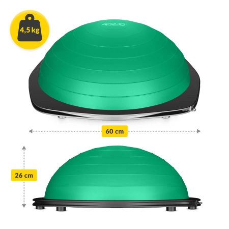 Minge semisferică de echilibru