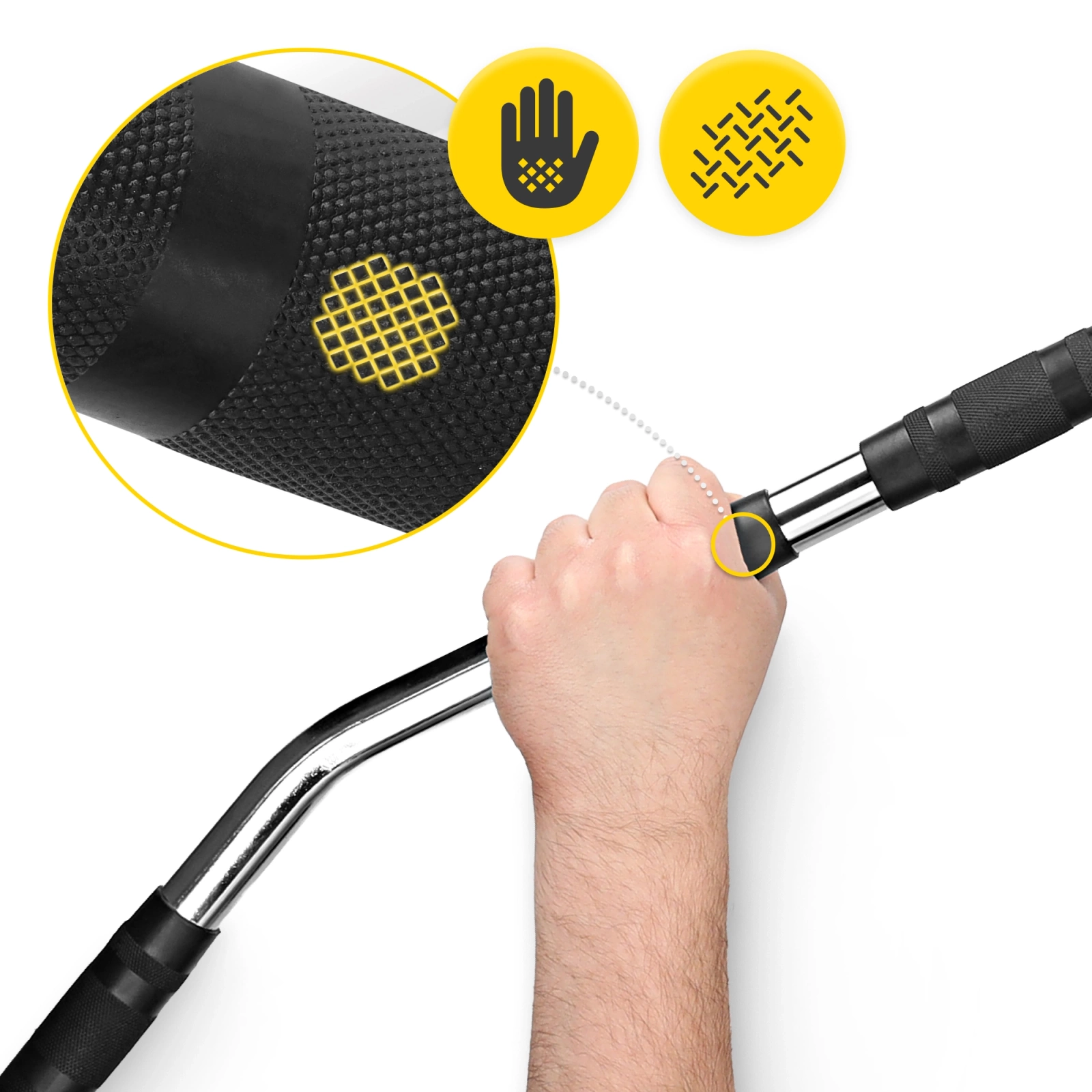 Bară lungă pentru tracțiuni