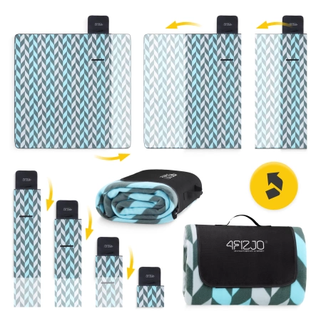 Pătură impermeabilă pentru picnic 200x200 cm