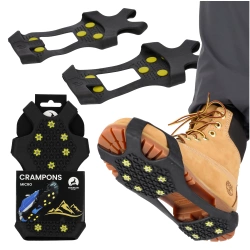 Protecții pentru încălțăminte anti-alunecare mini crampoane M