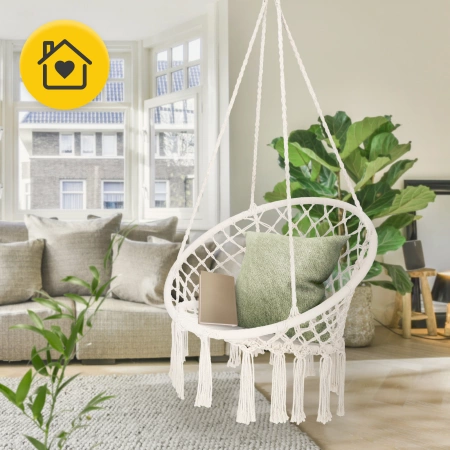 Leagăn de grădină BOHO Bej