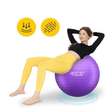 Minge gonflabilă de gimnastică pentru fitness 85 cm