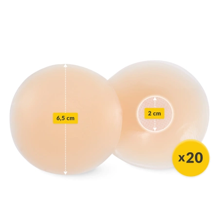 Set plasturi pentru mameloane picături de silicon