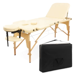 Masă de masaj din lemn cu  blat reglabil, 60 cm