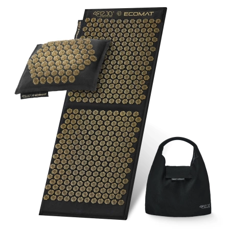 Saltea de acupresură ECO cu pernă și centură XL