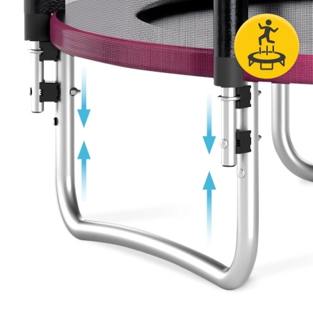 Trambulină de grădină CLASSIC 8 FT 252 cm