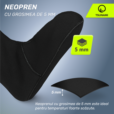 Șosete din neopren pentru înot de iarnă 44/45