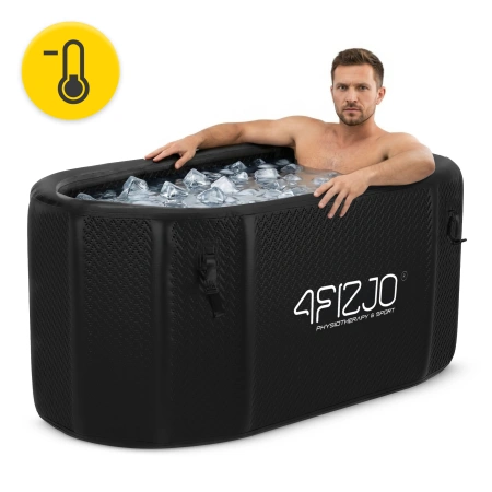 Cadă gonflabilă ovală cu cusături picurate pentru înotul de iarnă