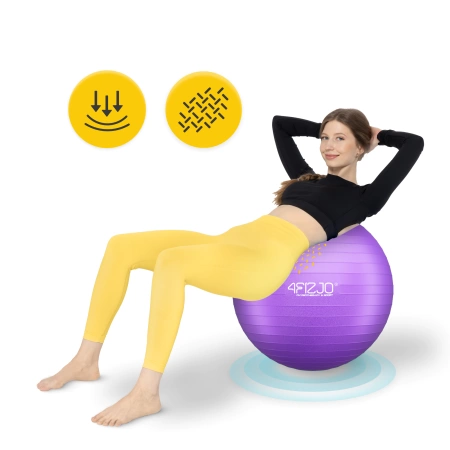 Minge gonflabilă de gimnastică pentru fitness 65 cm