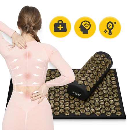 Covoraș clasică de presopunctură cu pernă