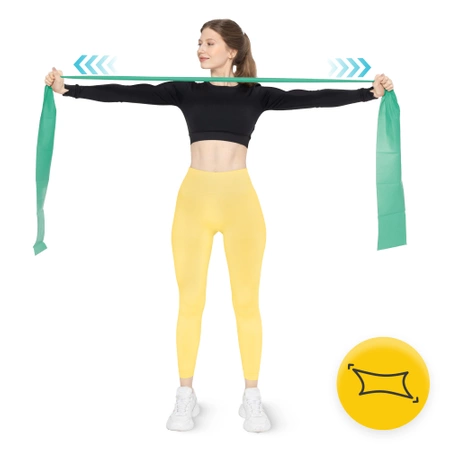 Bandă de reabilitare FLAT BAND 5-8 kg (3/7)