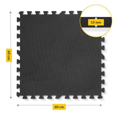 Covoraș de spumă PUZZLE 6 buc.