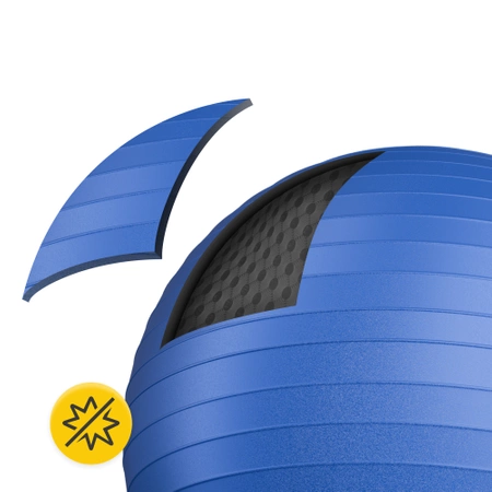 Minge gonflabilă de gimnastică pentru fitness 65 cm