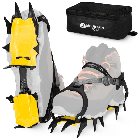 Crampoane Mountain Goat STANDARD, mărimi 36–46 + husă