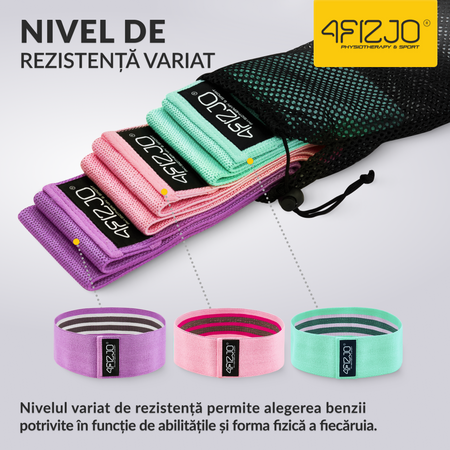Set de benzi textile HIP BAND