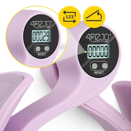 Butterfly pentru antrenarea coapselor și a mușchilor pelvieni cu contor violet