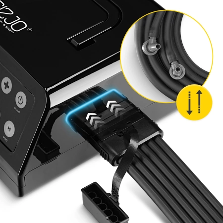 Sistem de terapie cu compresie pneumatică MED C6 dispozitiv de drenaj limfatic mărime S/M