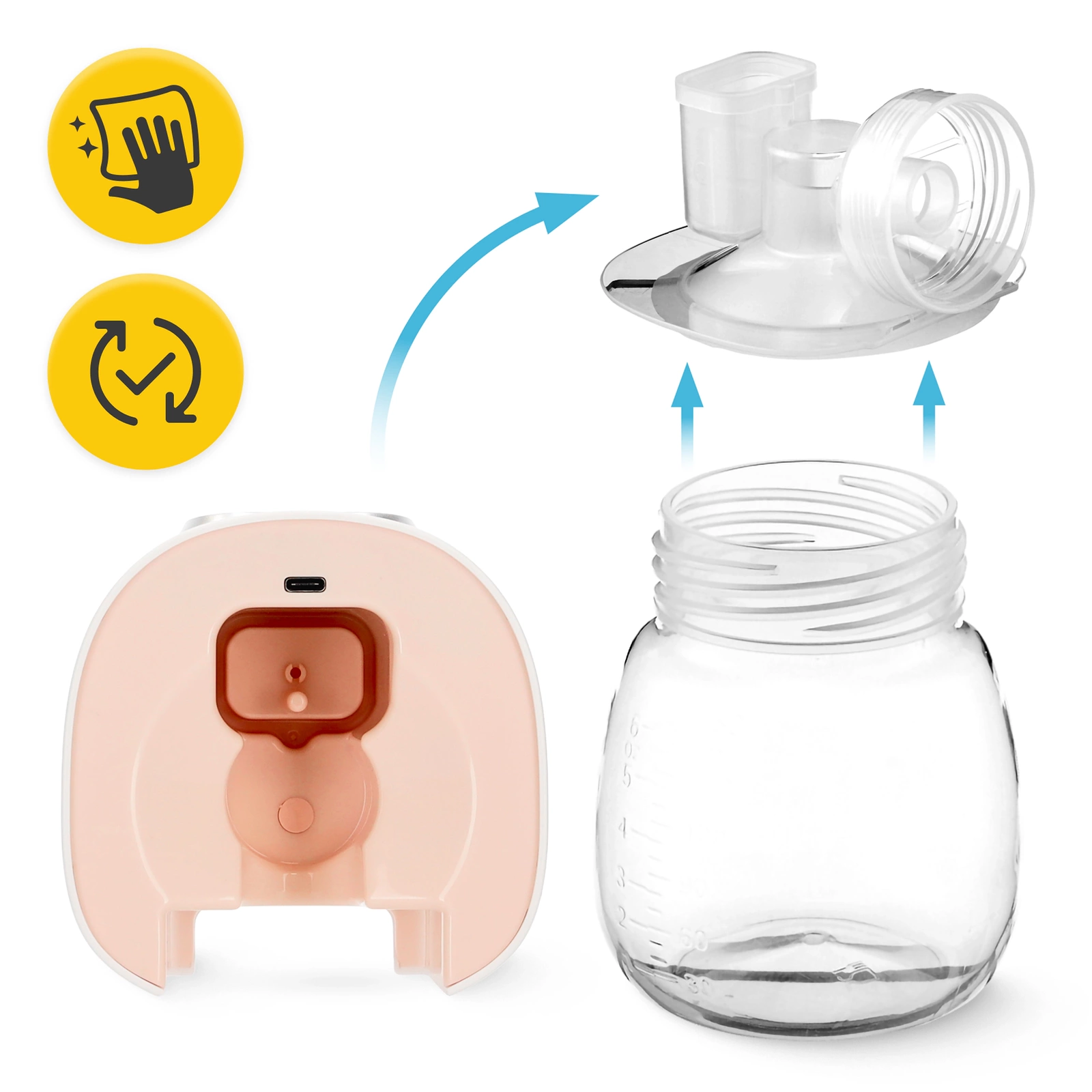 Lactator electric simplu