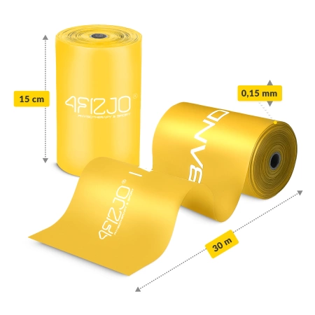 Bandă de reabilitare FLAT BAND 1-2 kg 30 m