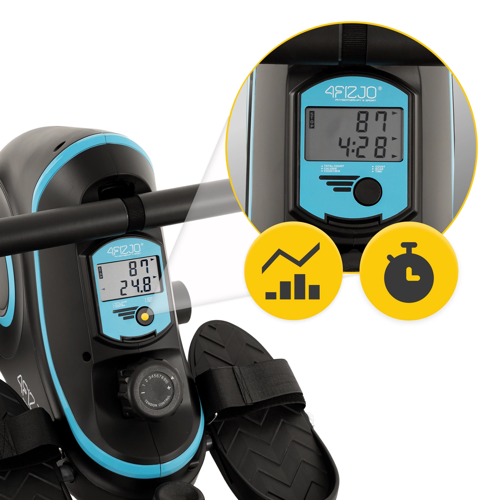 Ergometrul magnetic pentru vâsle EVO+