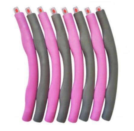Hula Hoop pliabil cu proeminențe de masaj 1 kg