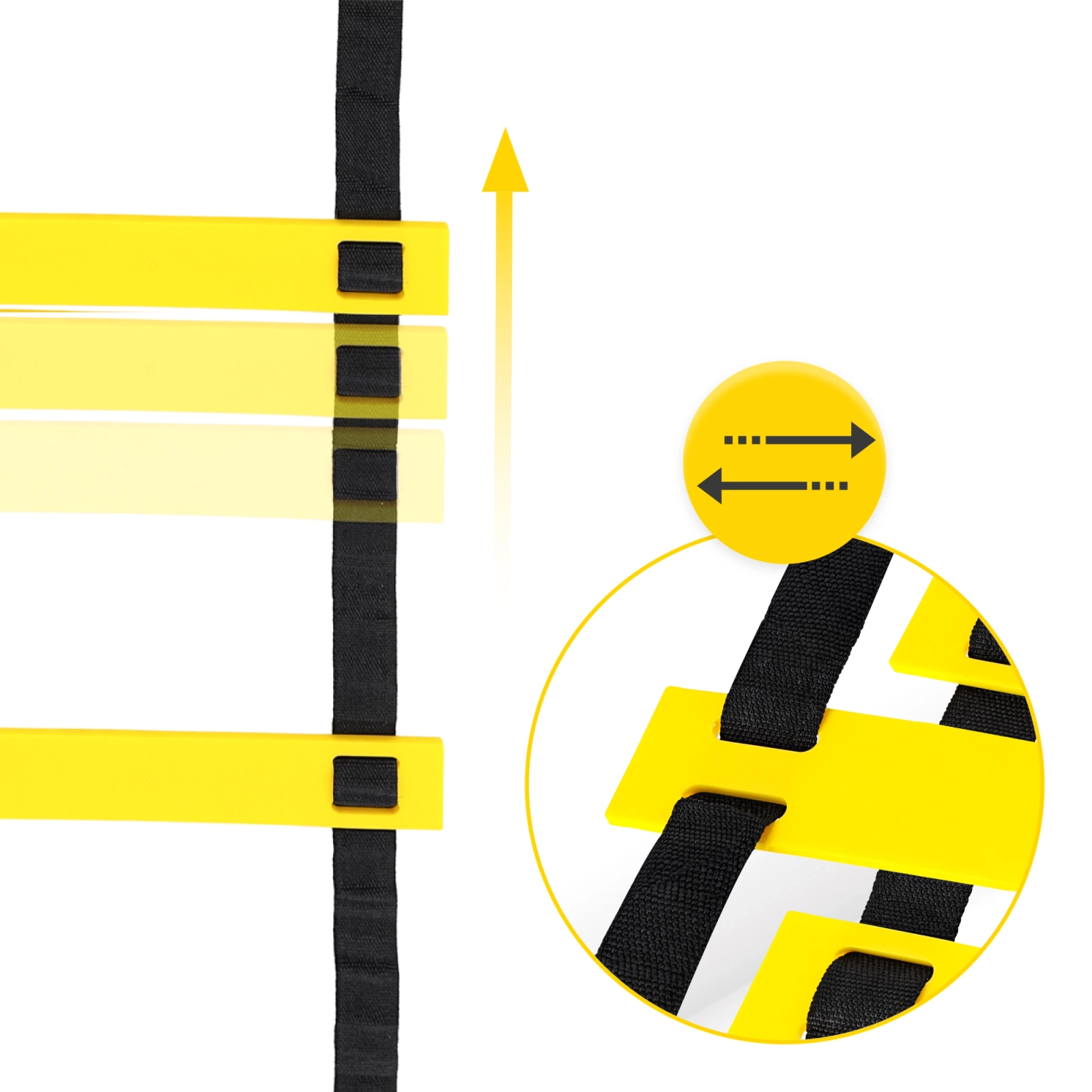 Drabinka treningowa koordynacyjna trening pilkarski