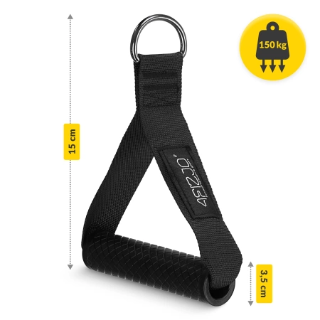 Mânere din cauciuc pentru tracțiuni 2 bucăți