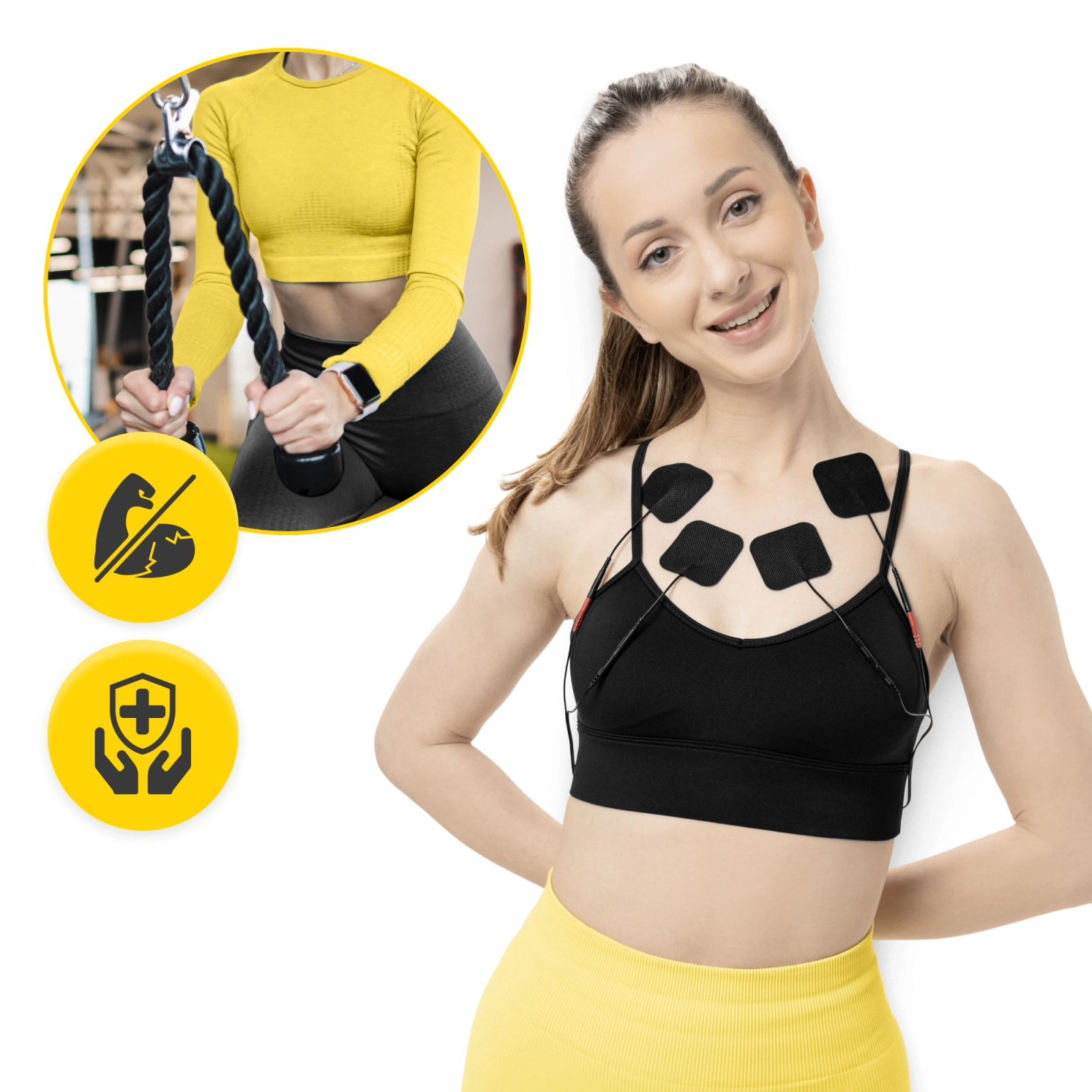 Electrostimulator PRO+ pentru Mușchi