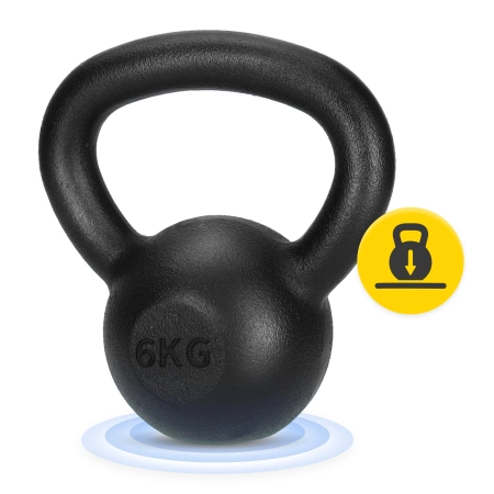 Kettlebell greutate din fontă 6 kg