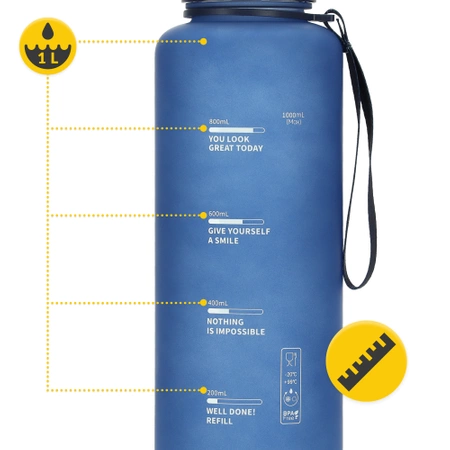 Sticlă sport de apă 1000 ml