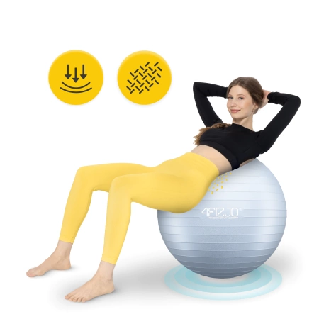 Minge gonflabilă de gimnastică pentru fitness 85 cm