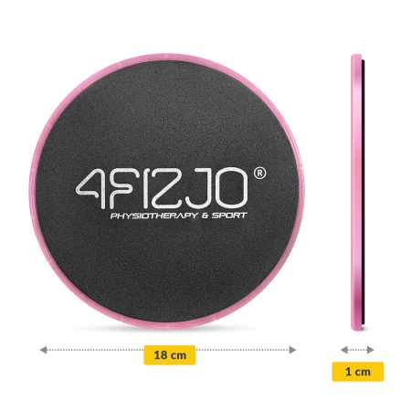 Discuri de alunecare pentru exerciții SLIDE, 2 buc.