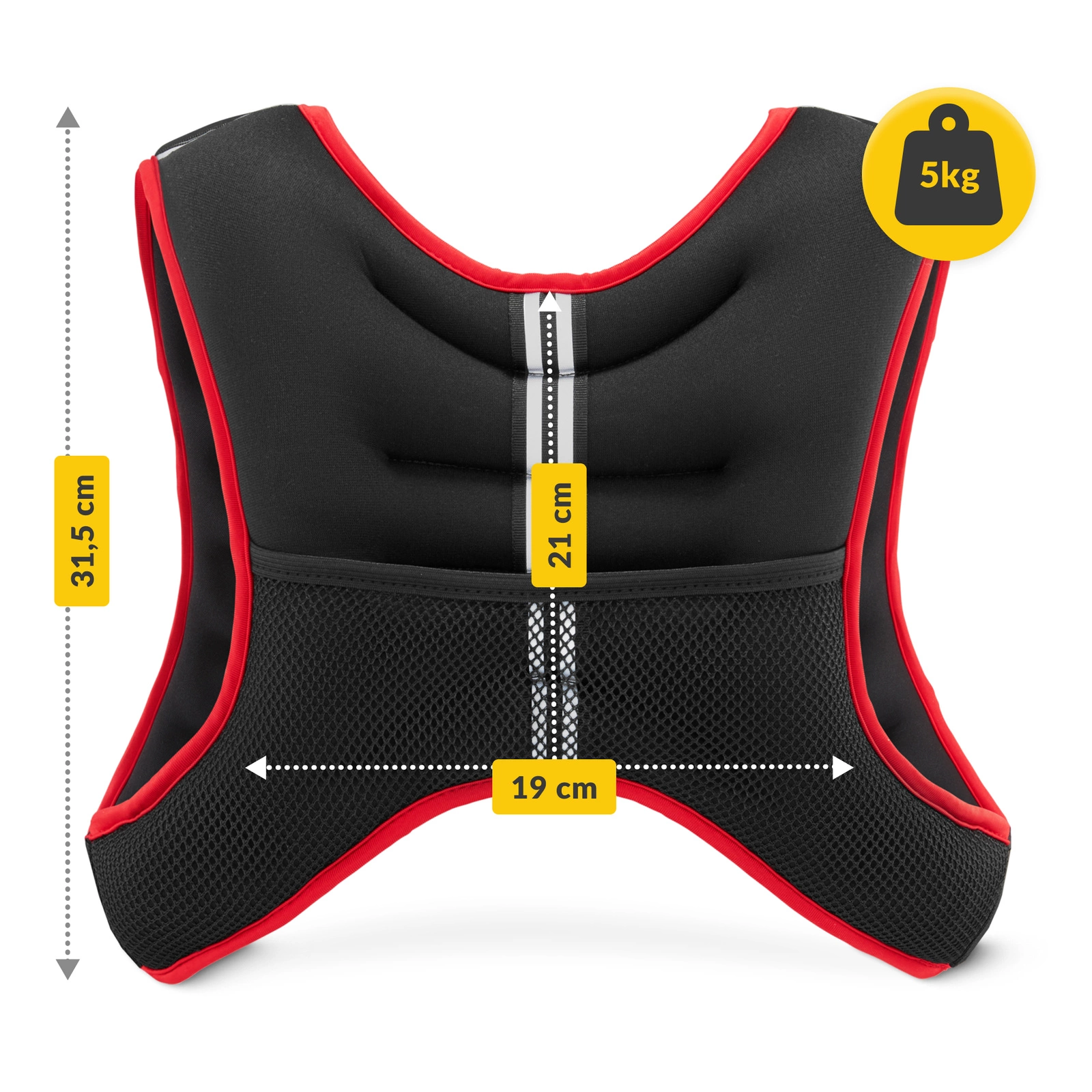 Vesta de antrenament cu greutăți de 5 kg