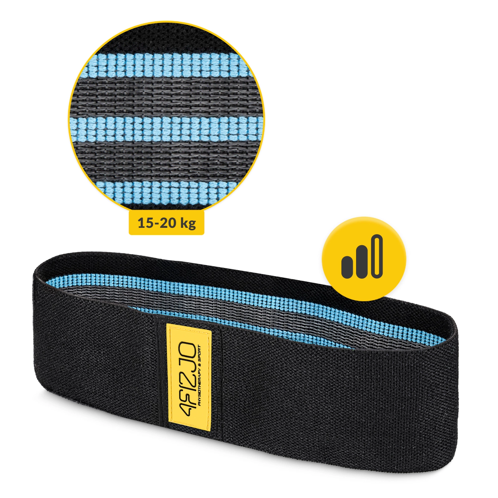 Bandă Textilă de Rezistență HIP BAND 15-20 kg
