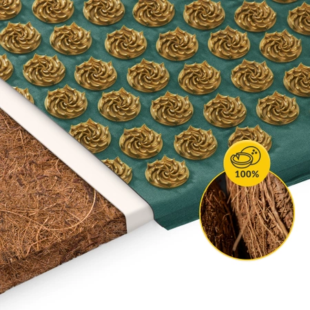 Saltea de acupresură ECO cu pernă și centură XL