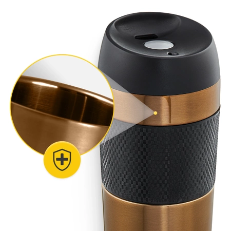 Cana termică Mountain Goat TRAVEL 450 ml maro