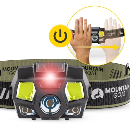 Lampă frontală cu LED Mountain Goat